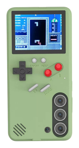 Funda Game Boy Con Pantalla Colores Para Samsung S22 Ultra