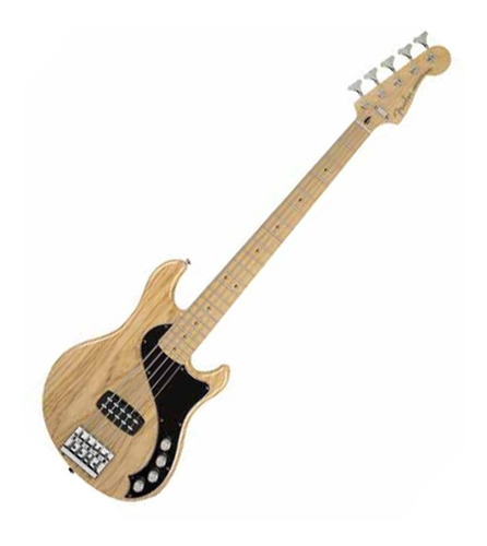 Bajo Act Fender Deluxe Dimension Bass V Natural 014-3812-321 Acabado Del Cuerpo Laqueado Cantidad De Cuerdas 5 Color Marrón Claro Orientación De La Mano Diestro