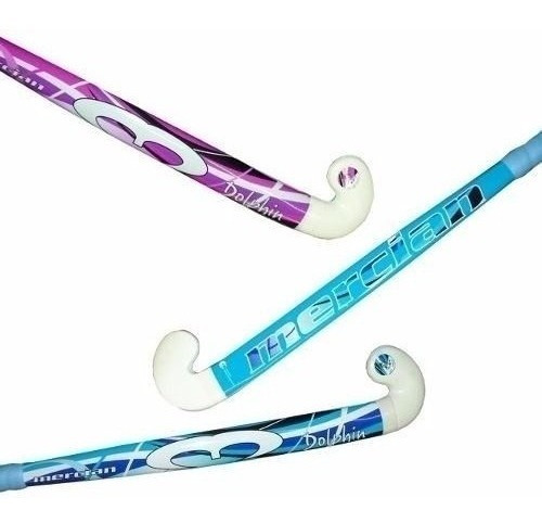 Imagen 4 de 6 de Combo Hockey: Palo De Fibra Mercian + Bucal + Canillera