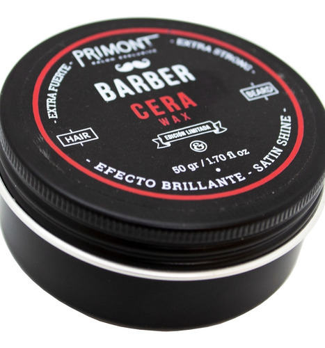 Primont Barber Cera Capilar Efecto Brillo Pelo 50ml Local