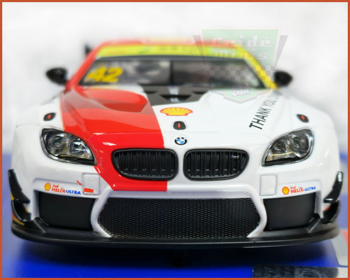 Carro Carrera Digital Autorama Bmw M6 Gt3 No. 42 Escala 1/32