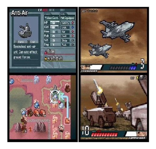 Jogo Advance Wars Days Of Ruin Nintendo Ds Midia Fisica
