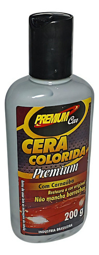 Cera Liquida Automotiva Prata C/ Carnaúba Premium Car Color 200g