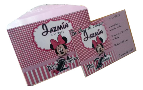 Invitaciones Personalizadas Con Sobres Pack X 25