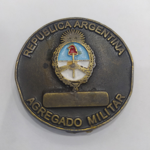 Antigua Medalla Ejército Argentino Agregado Militar