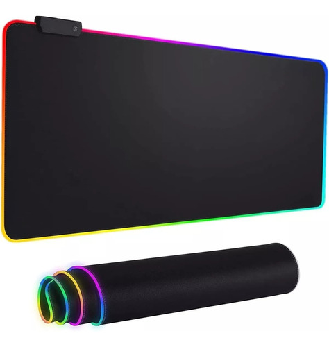 Mouse Pad Gamer Rgb Led Speed 80x30cm