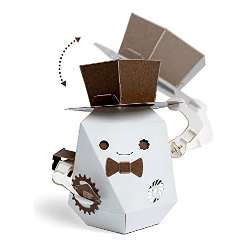 Kit De Robot De Papel Movimiento, Magi Maestro Mago | K...