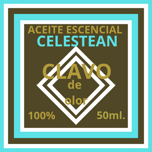 Aceite Esencial De Clavo De Olor 50 Ml 100% Puro Celestean