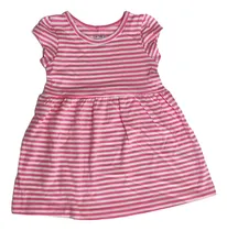 Comprar 2 Vestidos Carters Para Bebe Niña Colores Rayado Y Estampado
