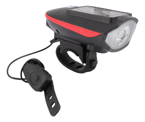 Faro Delantero Solar Para Bicicleta, 3 Modos, Resistente Al