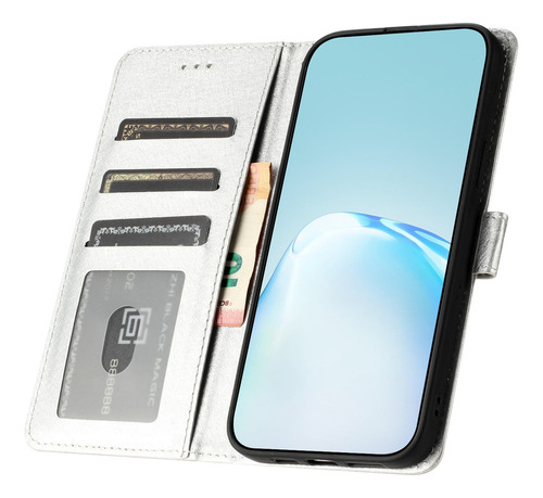 Funda De Piel Tipo Cartera Para Samsung Galaxy S23 Ultra/a54 5g/a34 5g, Con Correa Para La Muñeca Y Ranuras Para Tarjetas, Funda Abatible