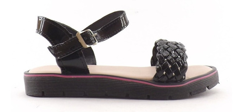 Sandalias Nena Niña Sin Taco Trenza Verano 74 27-36 Carg