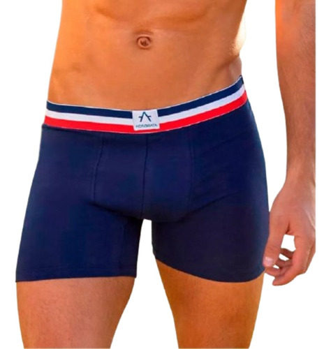 Boxer Hombre Acrobata Elastizado Liso S/3xl