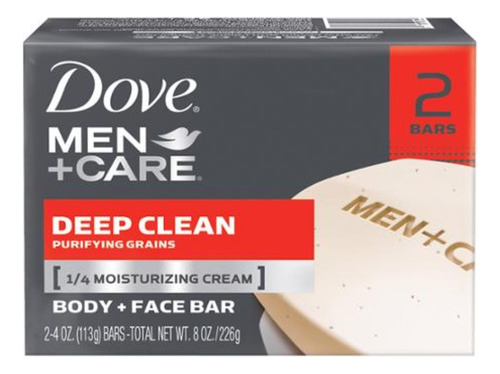 Dove Men+care - Barra Corporal Y Facial, Limpieza Profunda