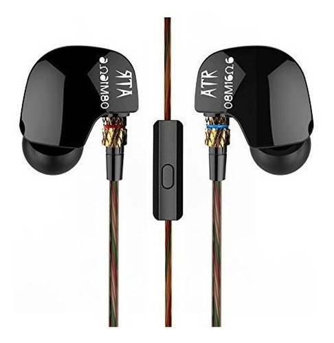 Auriculares Deportivos Hifi Kz Atr Con Micrófono