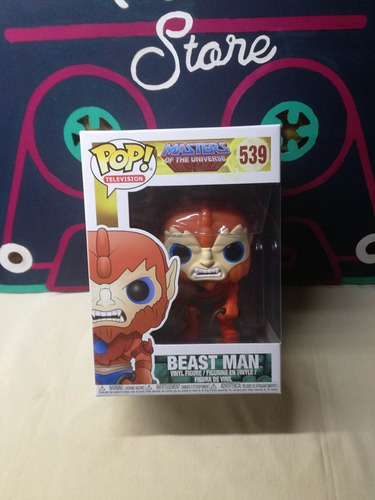 Funko Pop!masters Universe- Beast Man- #539- %100 Original
