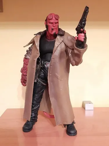 MEZCO HELLBOY クリークアフェ　フィギュア Mezco Hellboy Action Figure Modelo De Filme Clássico
