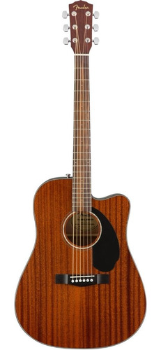 Guitarra Electroacústica Fender Cd-60sce Dreadnought All-mah