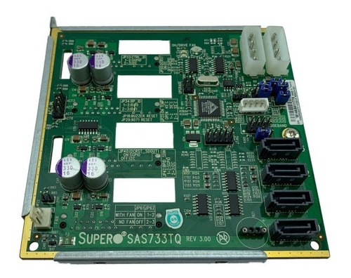 Backplane Sata Sas Supermicro 4 Unidades Hotswap Sas733tq