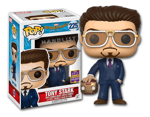 Casco Funko Pop Spiderman Con Soporte De Tony Stark 225