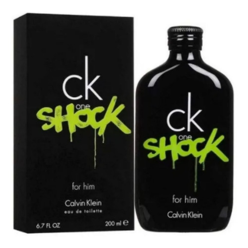 Calvin Klein Ck One Shock Varon  Edt 200ml. @vip Perfume Usa