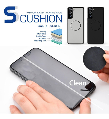 Imagen 3 de 10 de Vidrio Templado Samsung S21 Whitestone Dome Glass Pack X 2