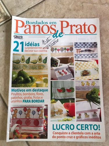 Revista Bordados Em Panos De Prato 31 21 Ideias X854