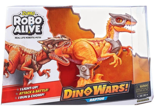Brinquedo Robo Alive Dino Wars Raptor Zuru Dinossauro 1125