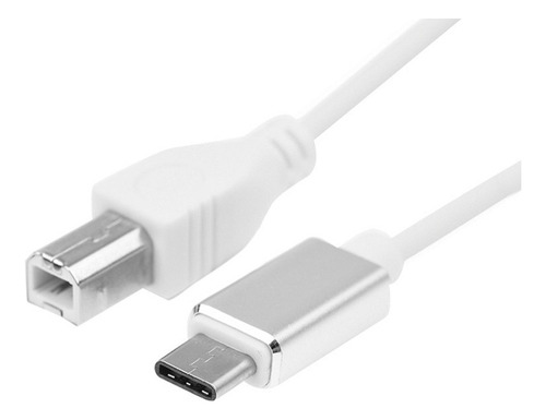 Cable Usb Tipo C Usb-c A Usb B Usb-b 2.0 Impresora 1mt