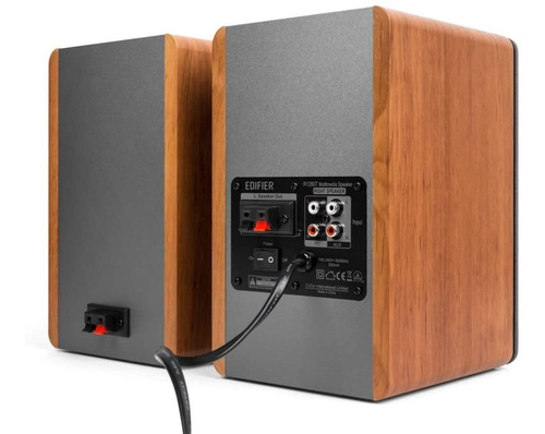 Imagen 3 de 6 de Par Bocinas Edifier R1280t Activos Amplificados Color Madera