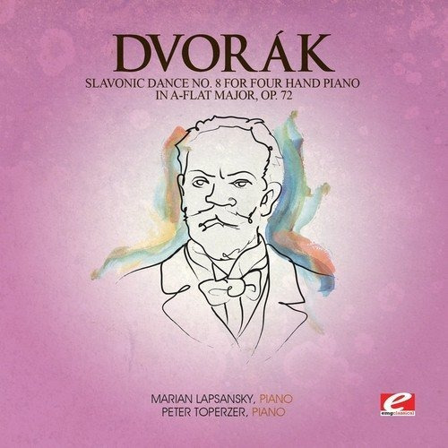 Cd Slavonic Dance No. 8 For Four Hand Piano In A-flat Major