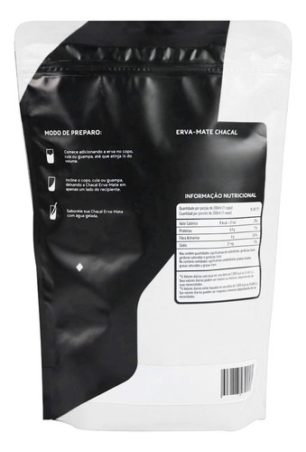 Erva Mate Para Tereré 500g Pura Folha - Chacal
