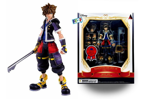 Sora Bring Arts Kingdom Hearts Iii Square Enix Second Form (Usado)