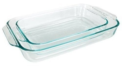 Pyrex Basics Plato Cristal Oblongo Transparente Para 2 1