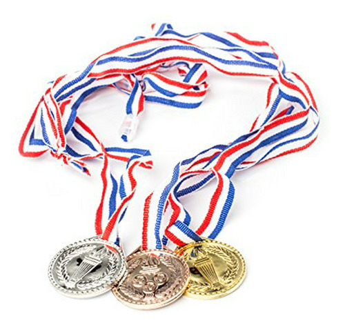 Medallas Olímpicas  (2 Docenas) - Oro, Plata, Bronce - Para 