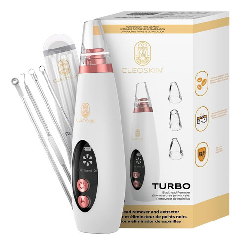 Kit Turbo Removedor Espinillas Y Puntos Negros Cleoskin