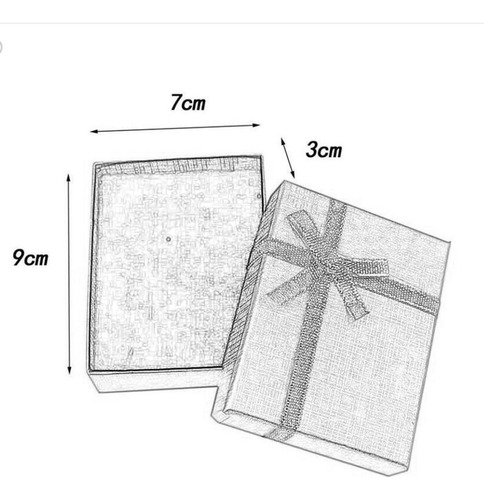 3 Caja De Joyería De Regalo Caja De Regalo De Joyería