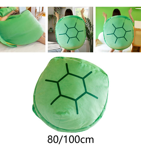 Almohadas De Concha De Tortuga Usable Juguete De 80cm