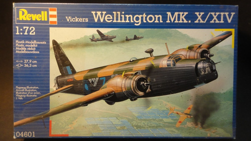 Llm - Avion - Wellington  Mk  10/14 - Revell 04601  1/72