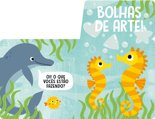 Abra a Aba - Animais no oceano, de STUDIO IMAGE BOOKS. Editorial VR Editora, tapa mole en português, 2023