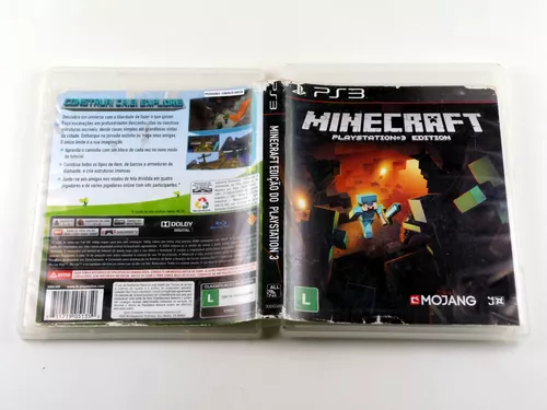 Jogo Minecraft Ps3 Cd