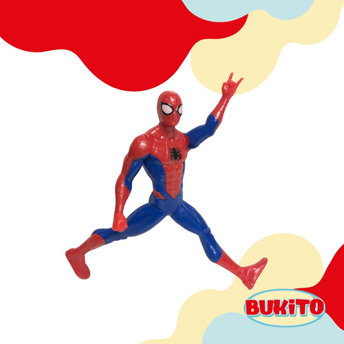 Spiderman Marvel Figura De Accion Articulada Traje Mejorado