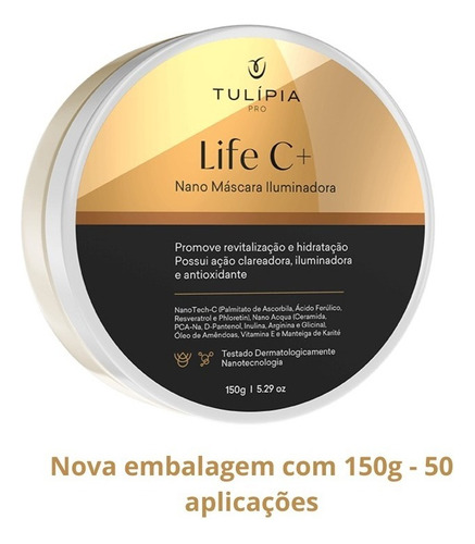 LIFE C+ NANO MÁSCARA ILUMINADORA  150G