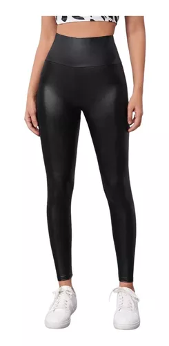 Pantalones de Cuerina para mujer Leggings de invierno para nieve