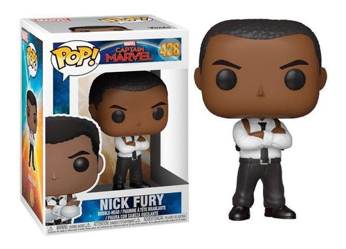 Boneco Funko Pop - Nick Fury 428 - Captain Marvel - Original