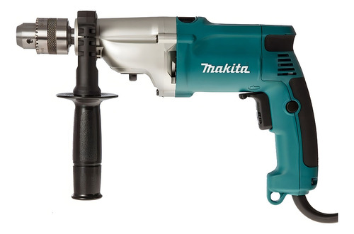Furadeira de impacto Makita de 13 mm 720w de 2 velocidades com caixa turquesa