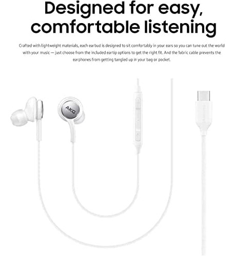 Auriculares Urbanx 2020 Para Note Y S20 Con Conector Tipo C