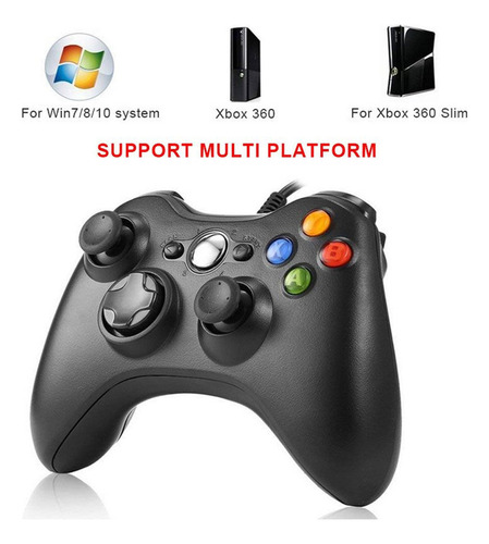 Controlador De Juego Compatible Con Xbox 360, Pc .