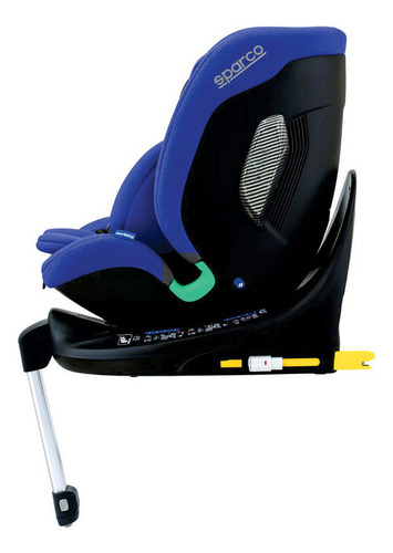 Silla De Auto Sparco Sk7000i Bebé Seguridad I-size Rapid Color Azul