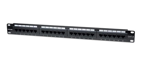 Panel De Parcheo Cat6 24puertos 1u Rack 19 520959 Intellinet